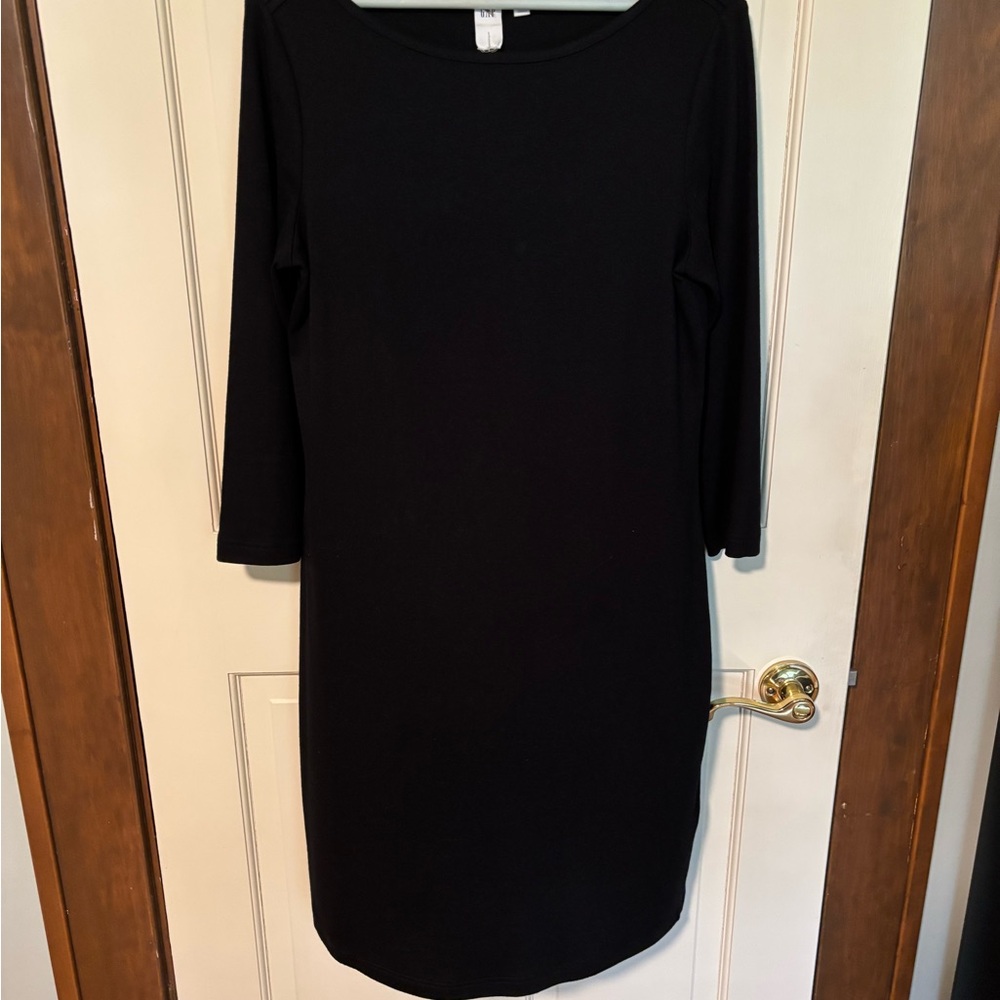 GAP Black Long Sleeve Dress